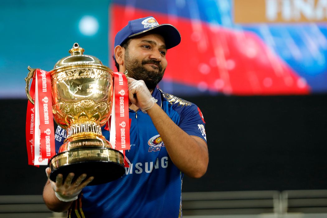 Rohit Sharma has led Mumbai Indians to IPL trophy five times
