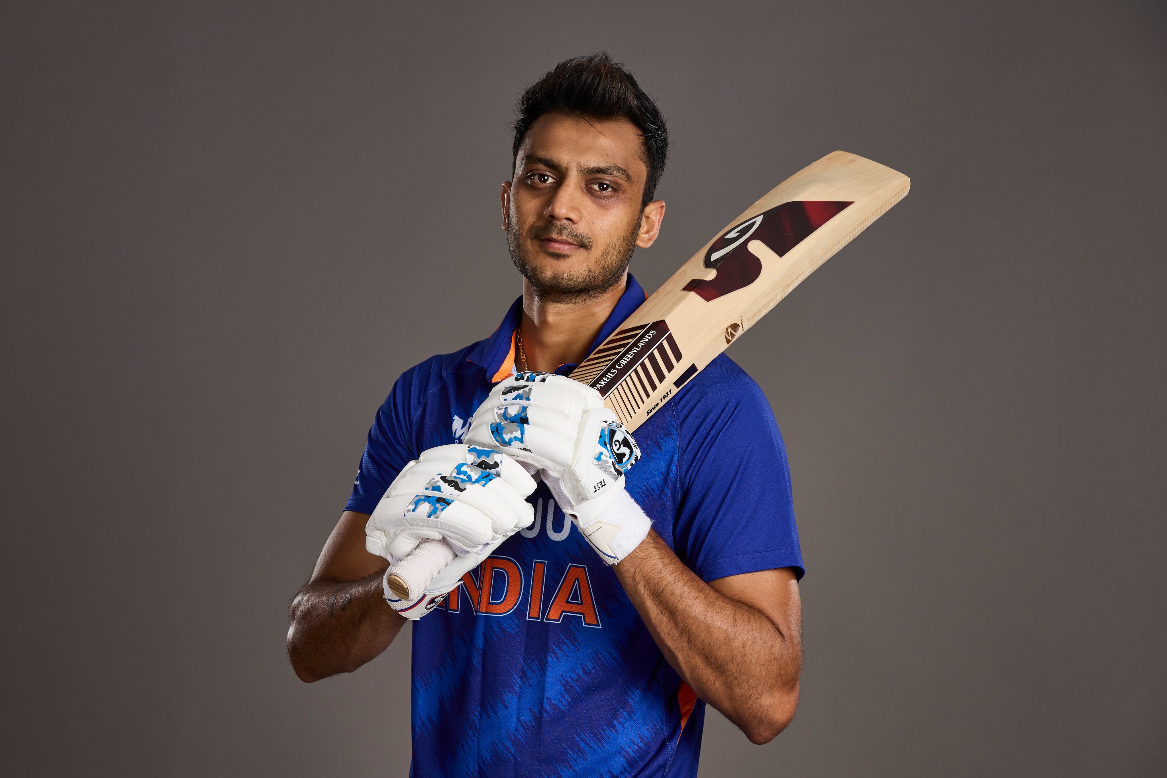 Axar Patel scored a half-century in India's victory