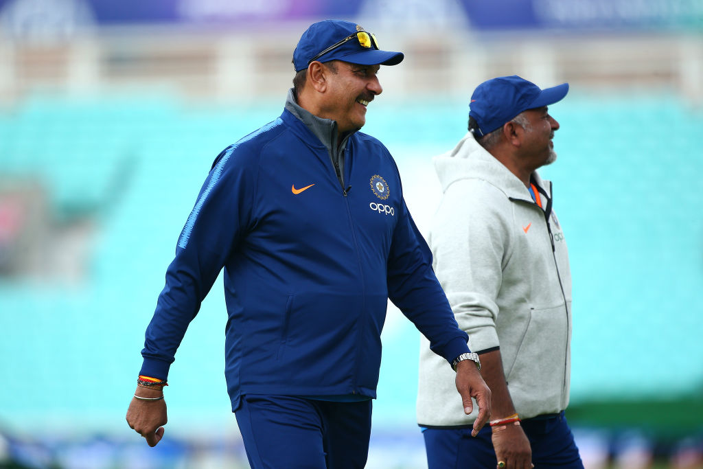 Ravi Shastri coached India from 2017 to 2021