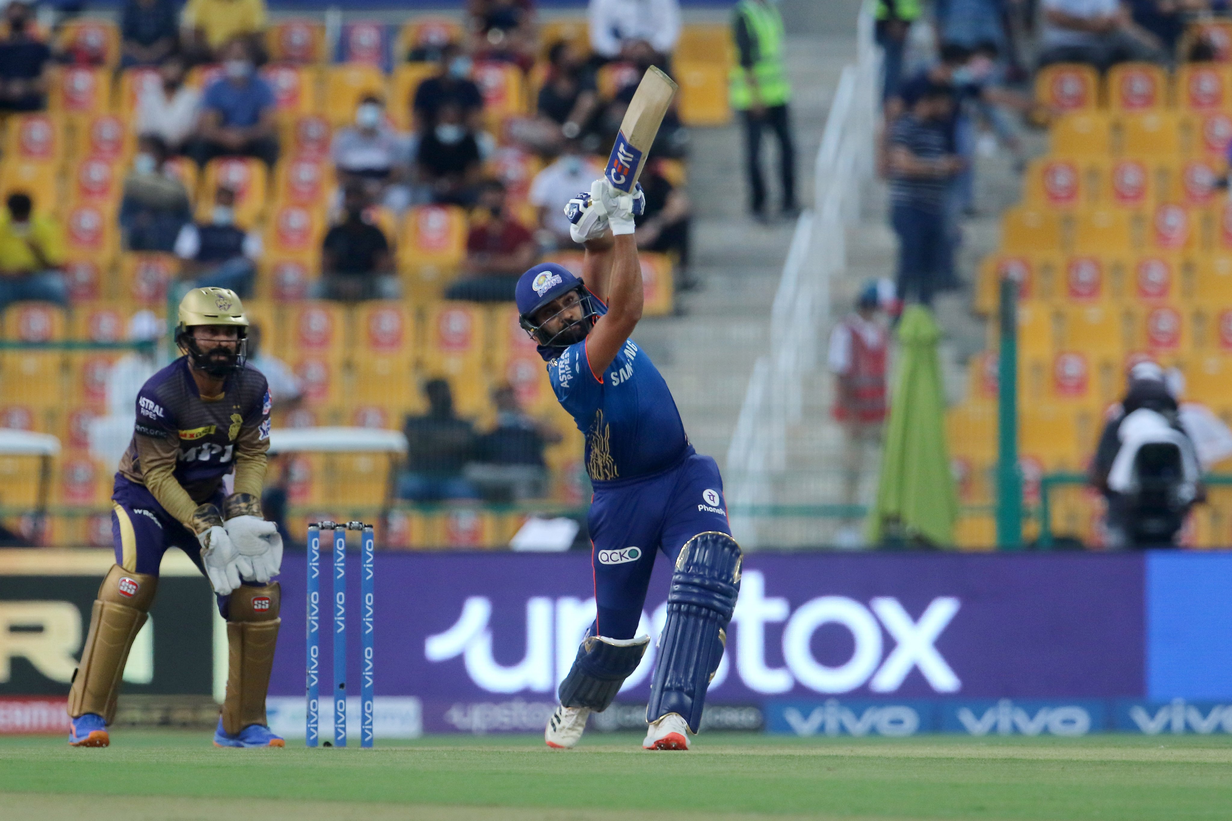 Mumbai Indians captain scored 30-ball 33 vs KKR on Thursday