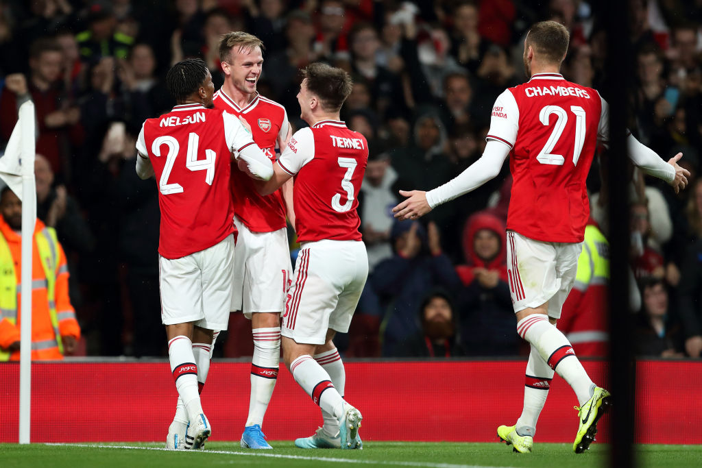 Arsenal have got to be aiming to get back in Champions League, proclaims Rob Holding