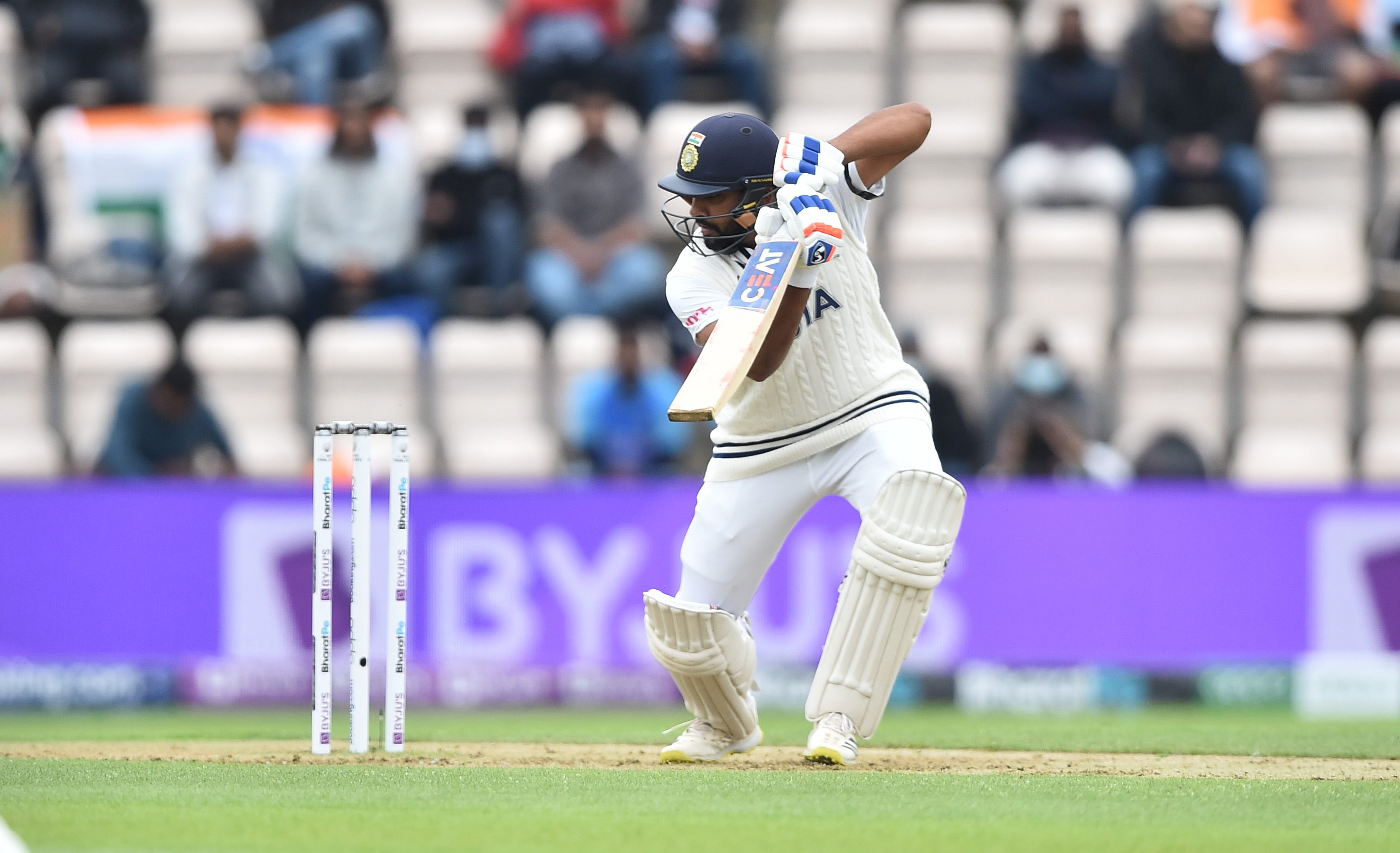 India batsman Rohit Sharma brought up his 3rd fifty of the ongoing series