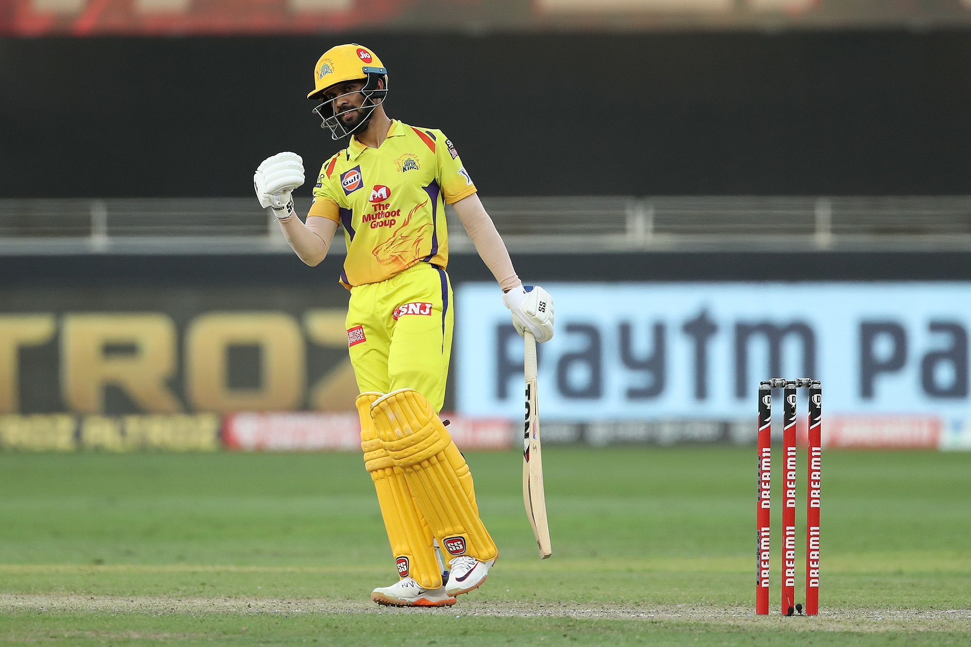 Gaikwad helped CSK for an emphatic win against RCB