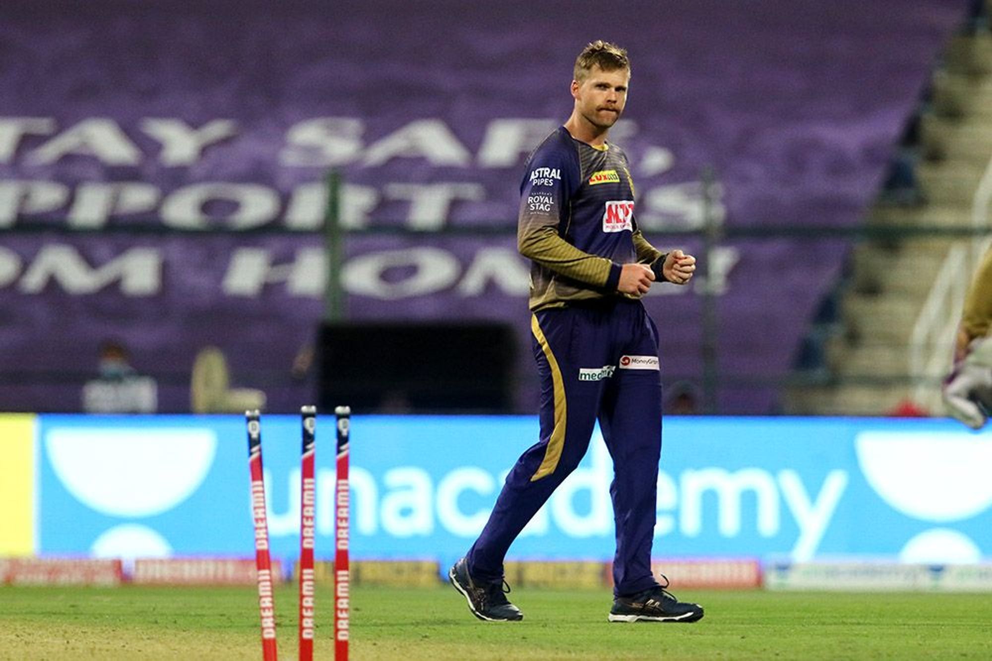 Ferguson starred with the ball for KKR