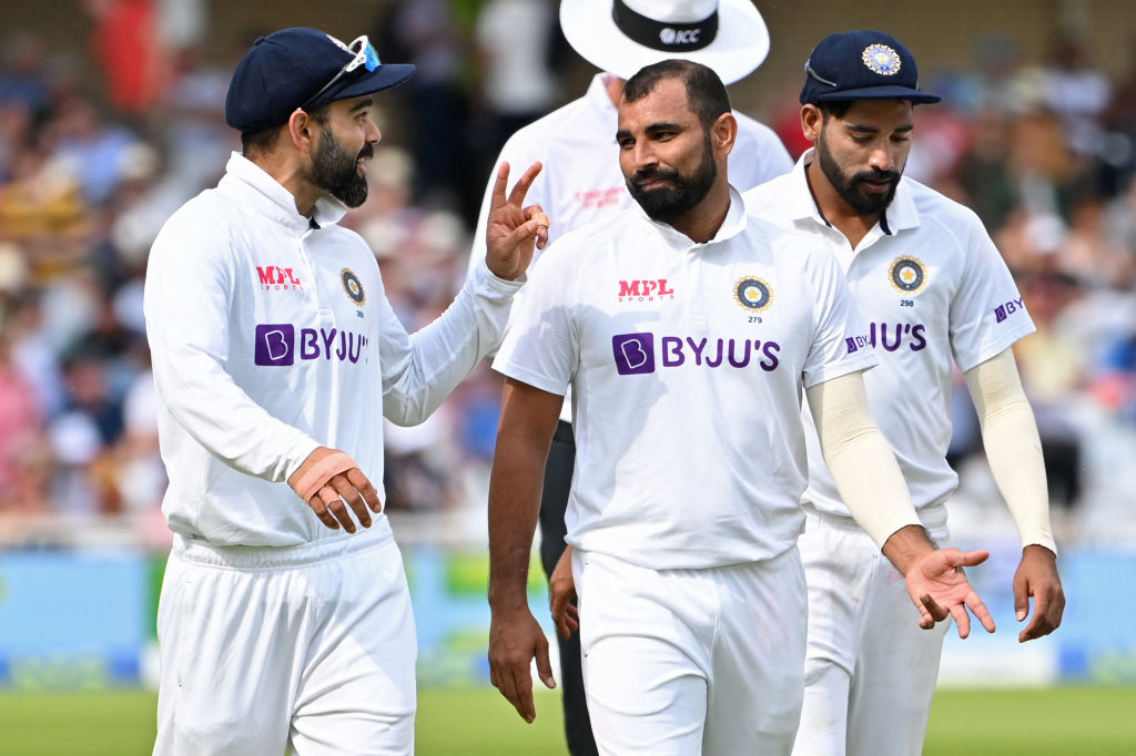 Shami feels that it's up to the batsmen to back up the bowlers' good work