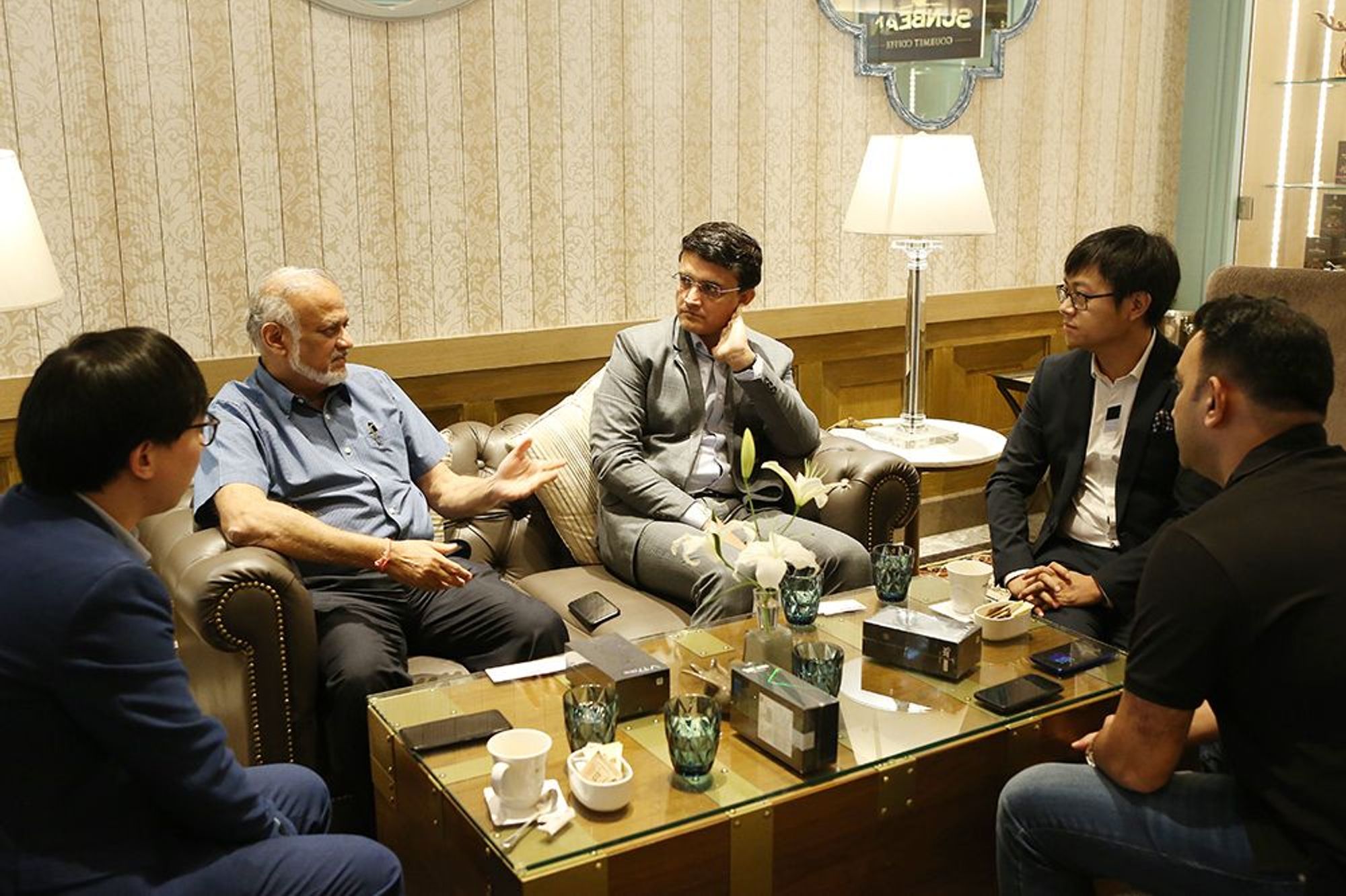 BCCI are reviewing their sponsership deals