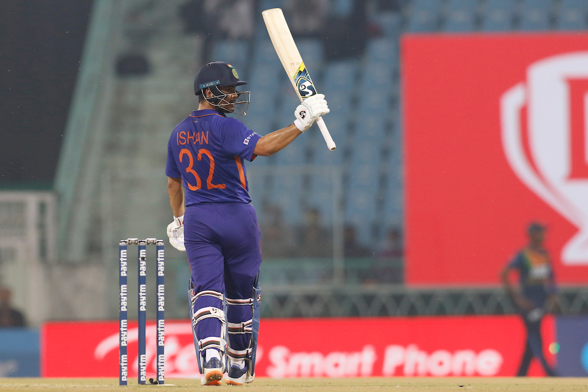 Ishan Kishan scored 76 in the first T20I against SA.