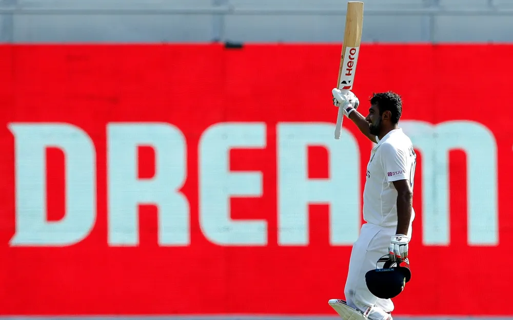 Ashwin put on a dream-like performance