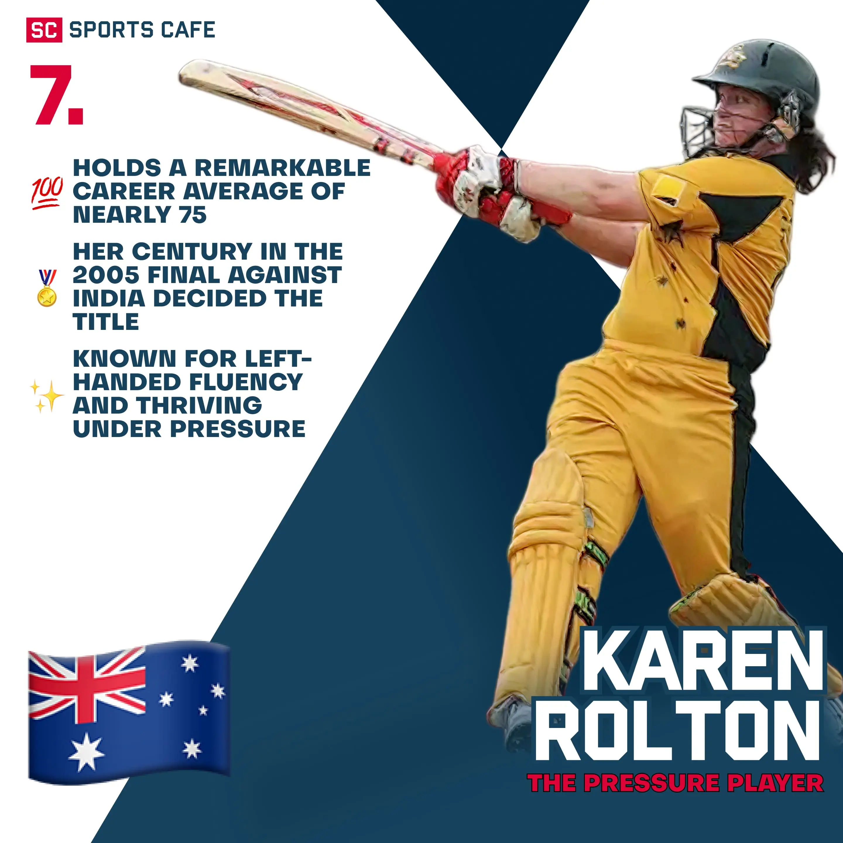 Karen Rolton (Australia).