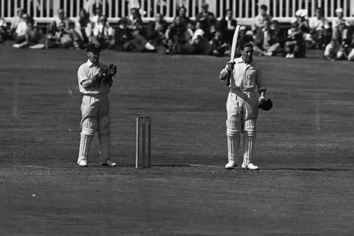 Arthur Fagg scored twin double-centuries in a match.