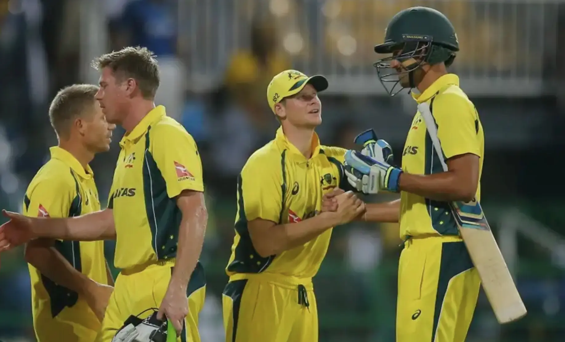 Australia defeated Sri Lanka by 3 Wickets.