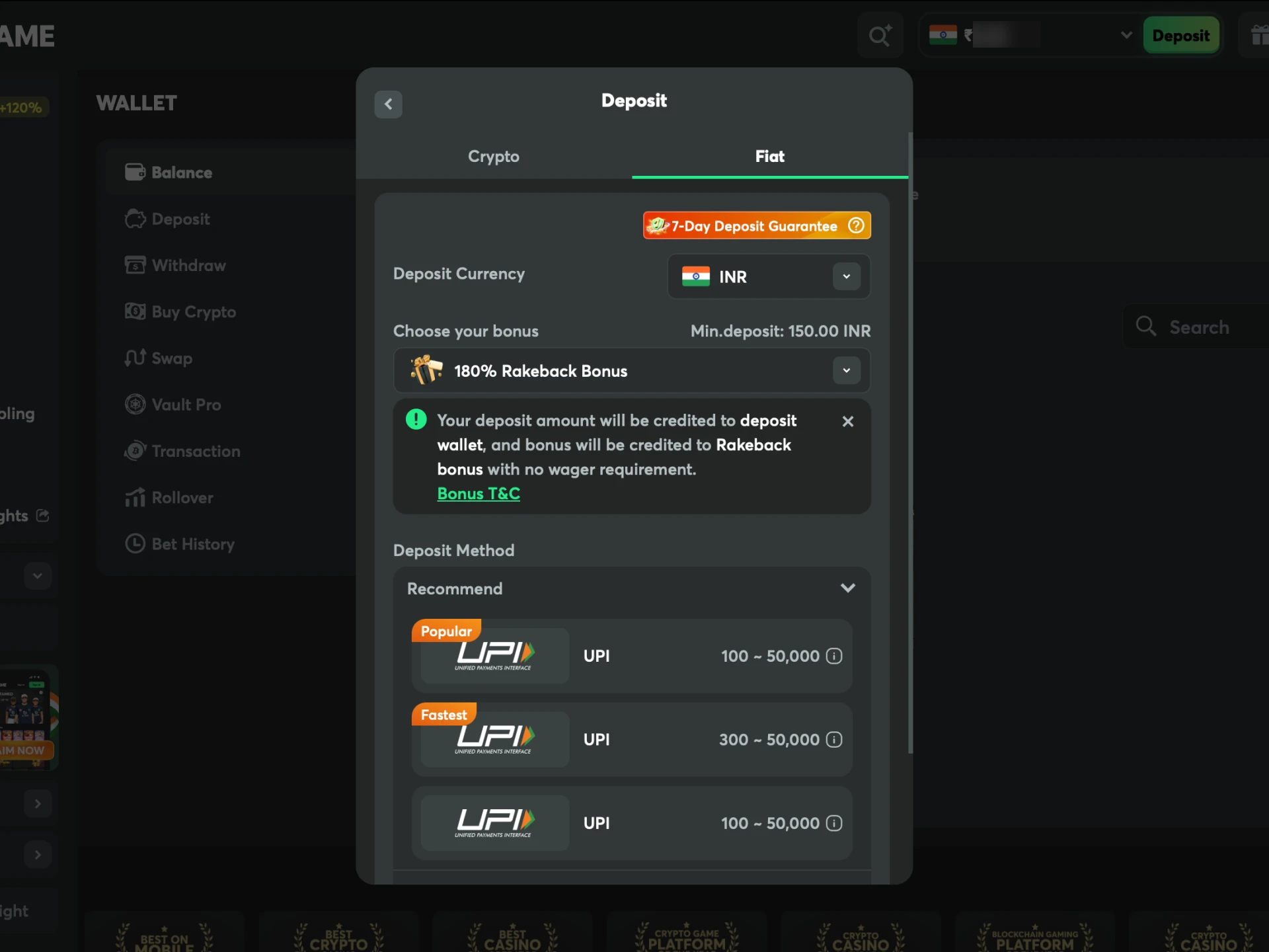 Make a deposit using a convenient and secure method.