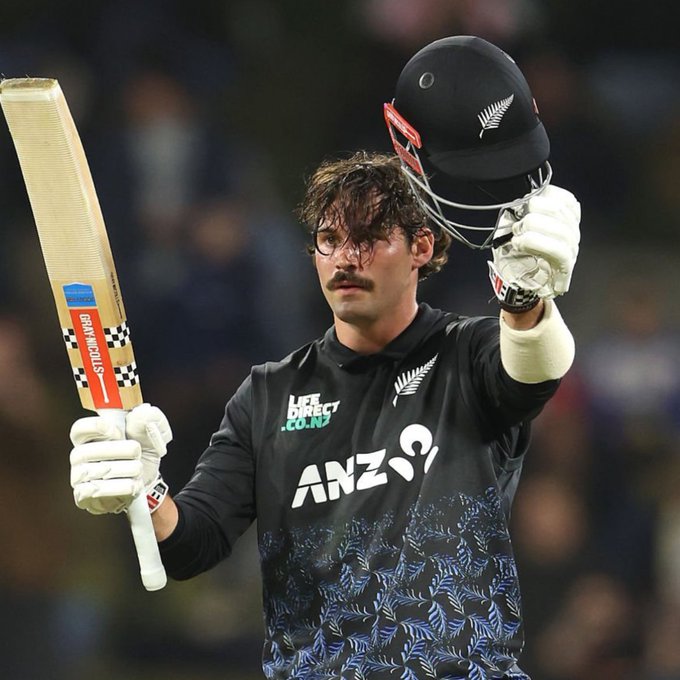 West Indies tour of New Zealand | Twitter in awe as Tim Robinson entertains sparse crowd with huge six