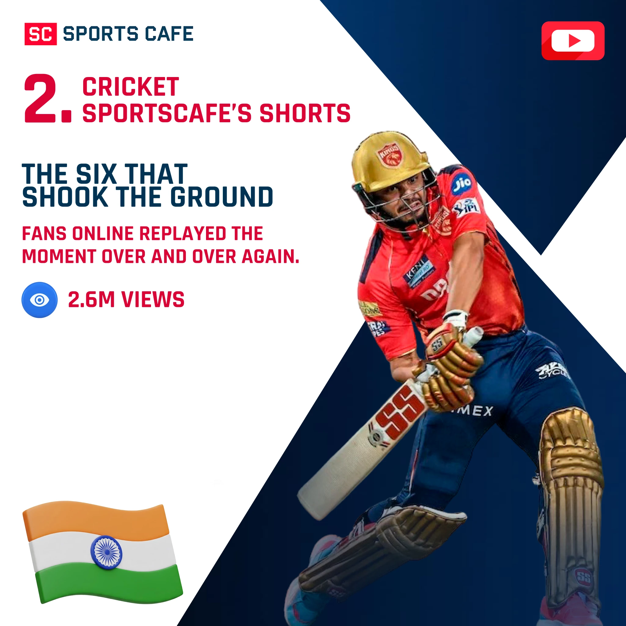 The Six That Shook the Ground — 2.6M views.