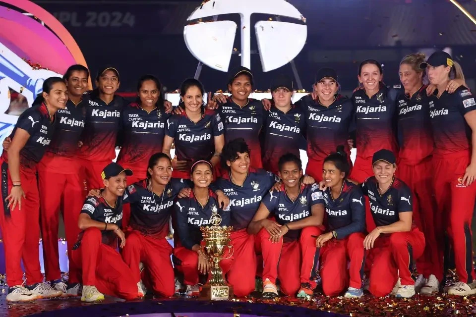 RCB Women win WPL 2024.