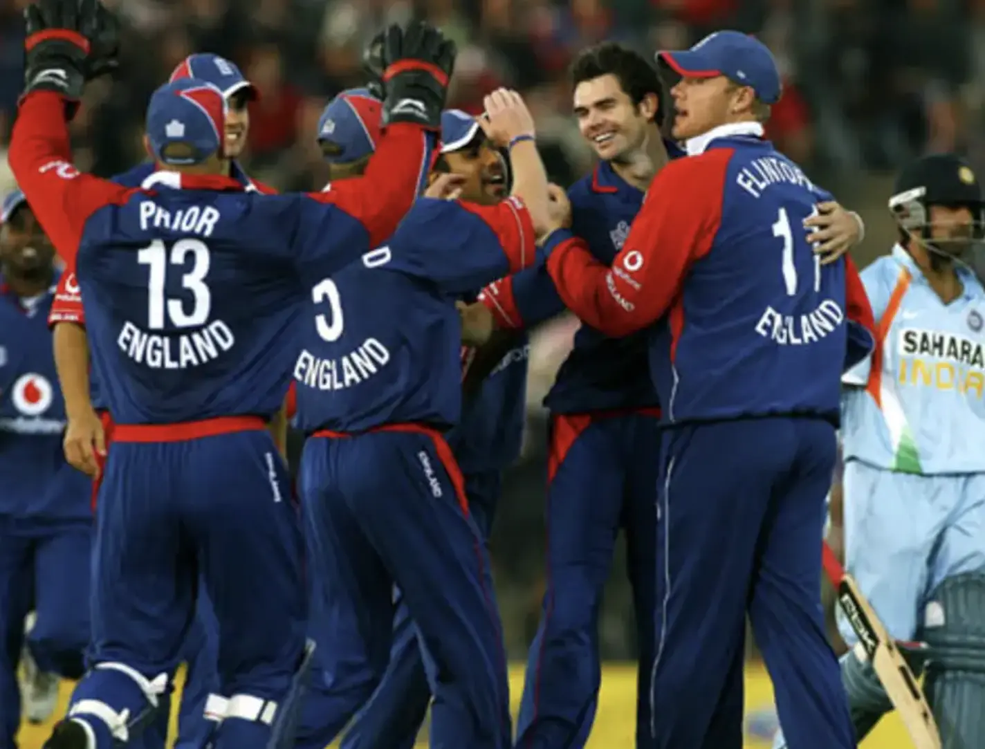 England defeated India by 104 runs.