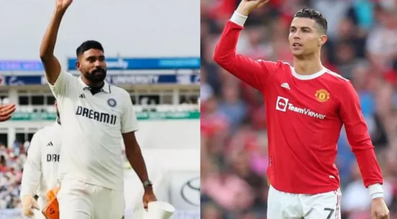 Cristiano Ronaldo Wallpaper Inspires Sirajs Match-Winning Spell at The Oval