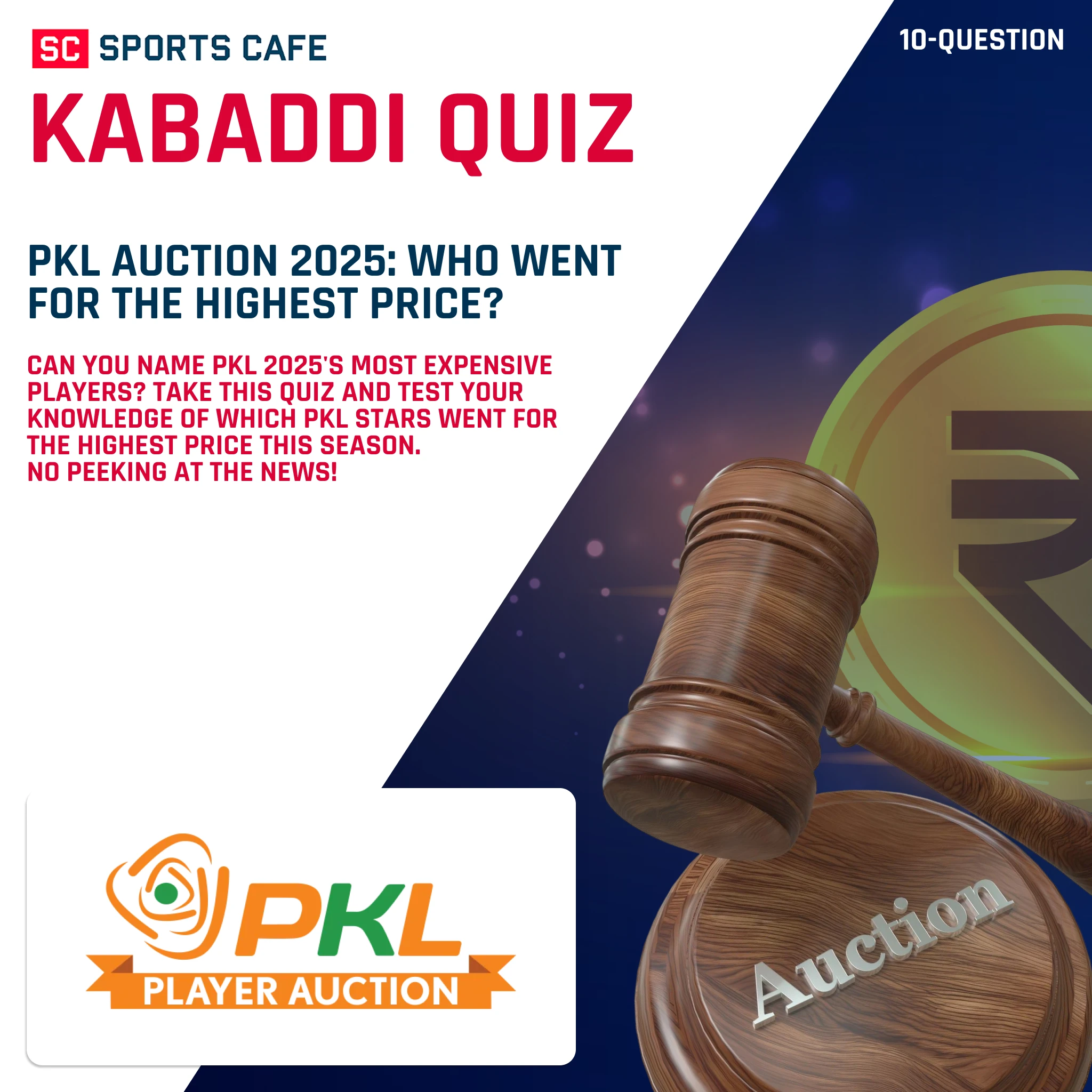 PKL Auction 2025 Quiz: Name the Most Expensive Player