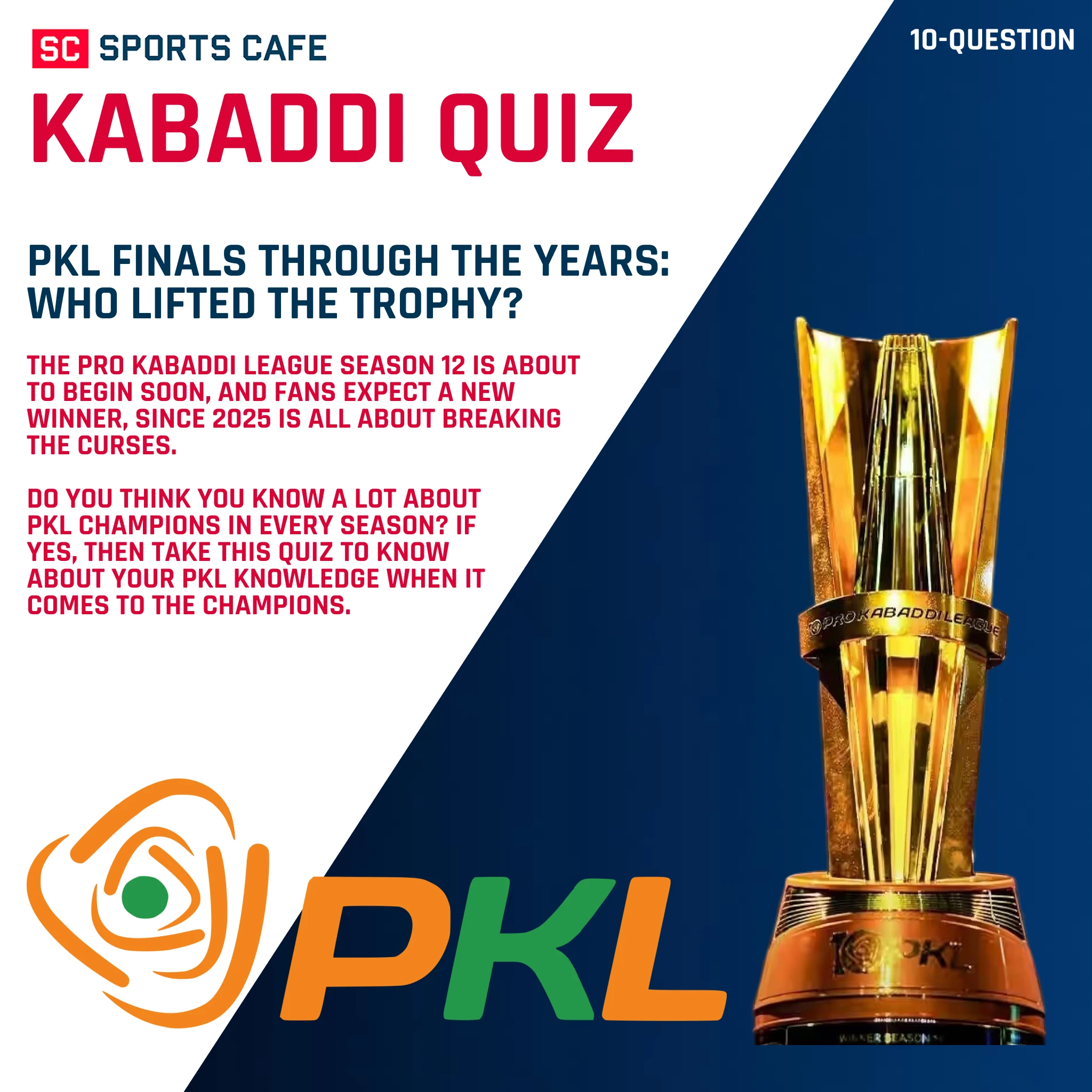 Ultimate PKL Finals Quiz: Name All The Trophy Winners
