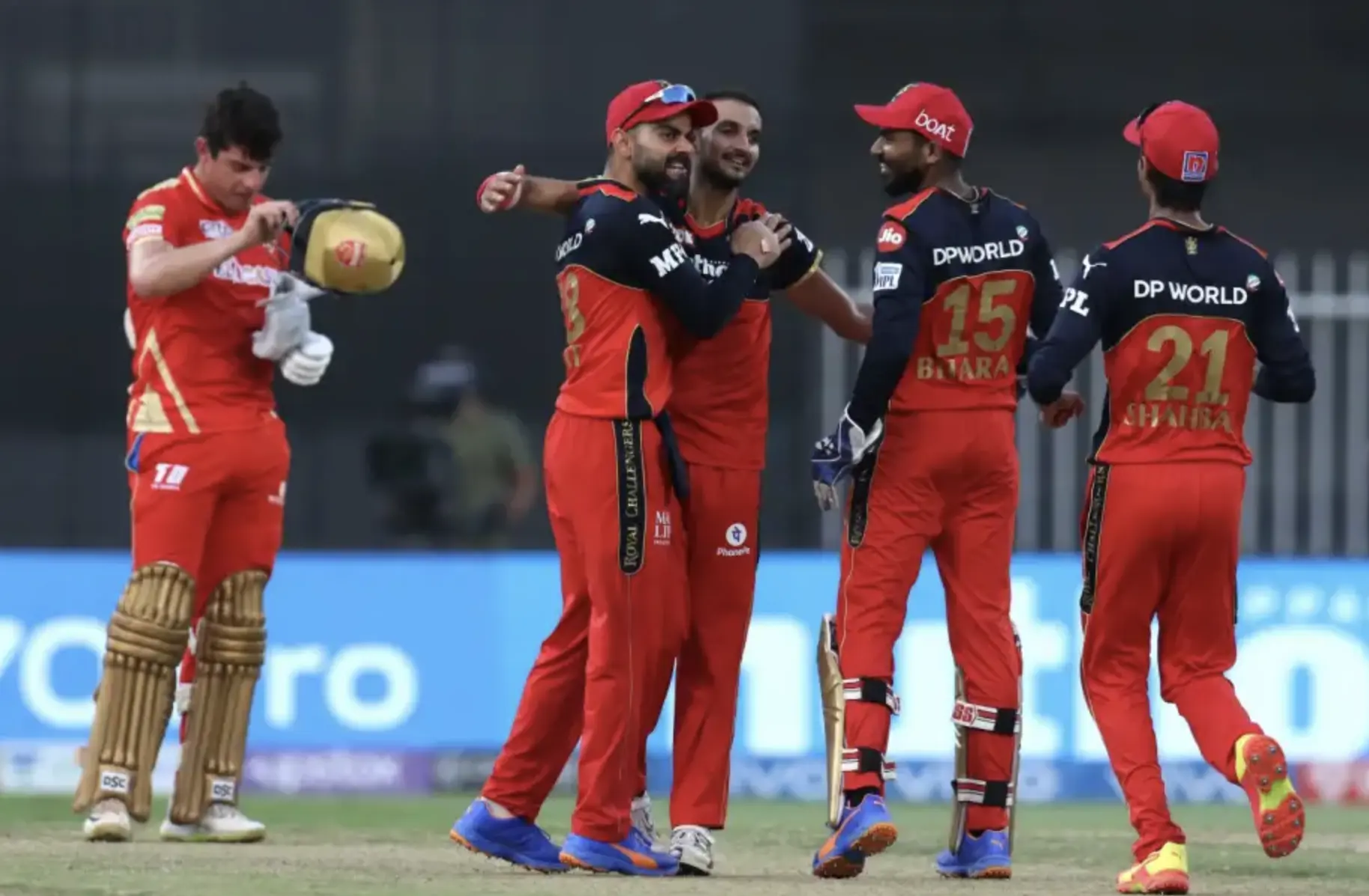 Royal Challengers Bengaluru defeated Punjab Kings by 6 runs.