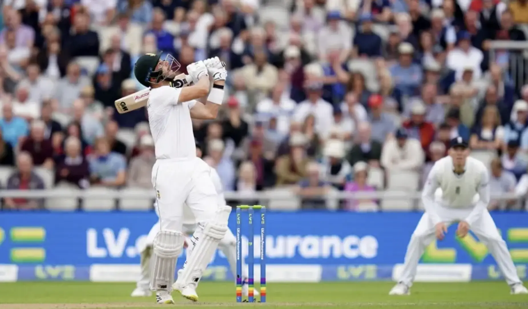 South Africa was all-out for 151 runs on the day 1 of the Test Match.