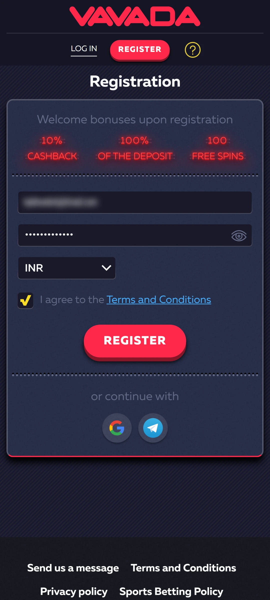 How to Sign Up and Verify Your Account at Vavada casino.