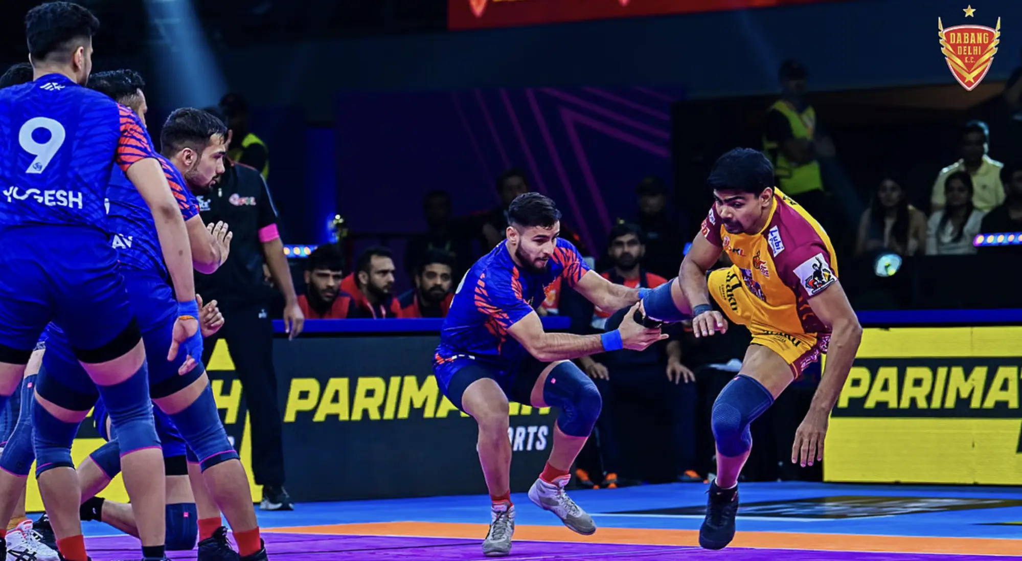 Dabang Delhi K.C. Thrash U Mumba to Reclaim Top Spot