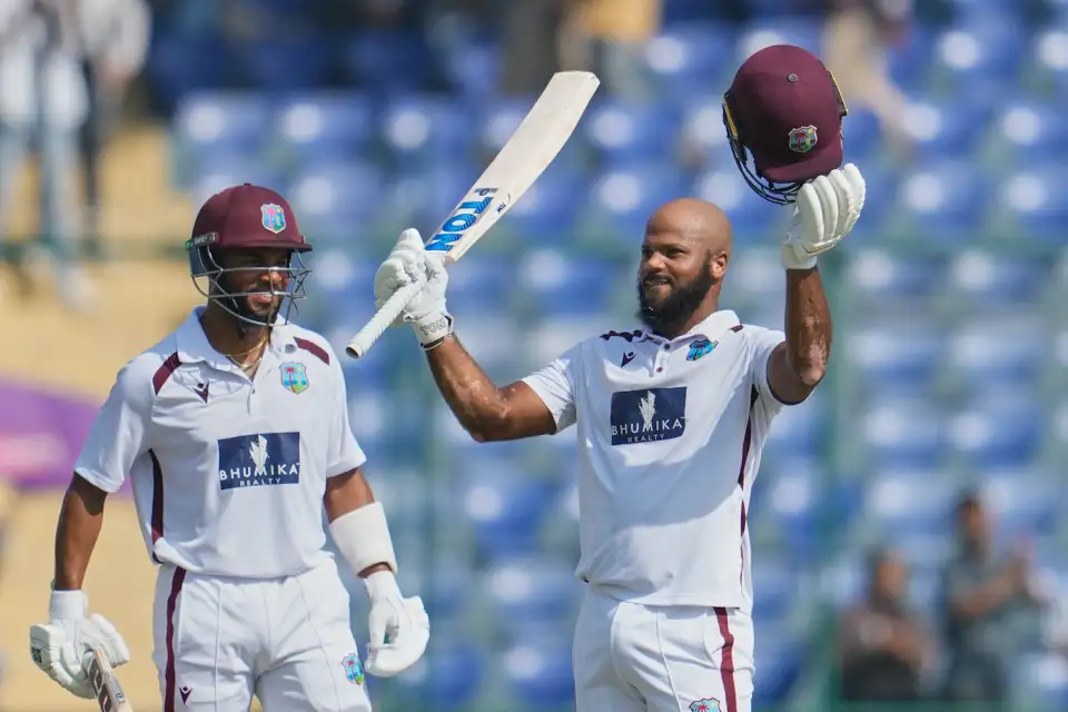 IND vs WI | Campbell and Hope tons force fourth-innings as India need 58 to win on Day 5