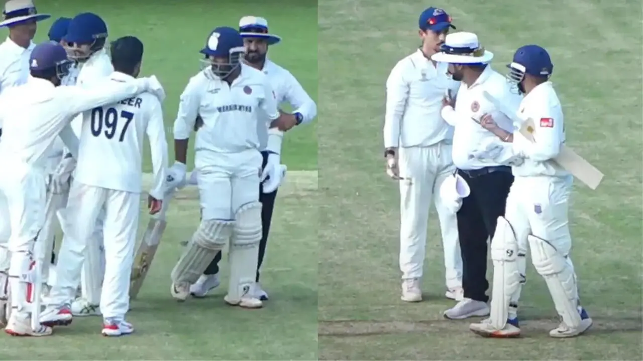 Watch Prithvi Shaw Lose His Cool in Heated Argument with Musheer Khan