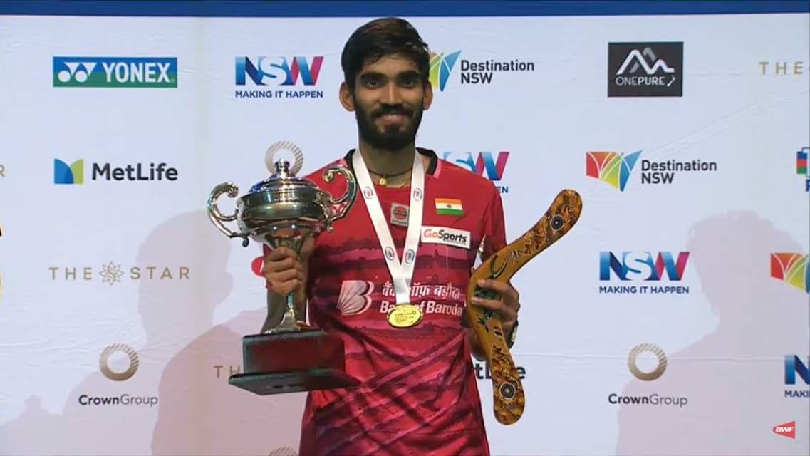 Australia Open  2017 | Kidambi Srikanth stuns Chen Long to clinch title