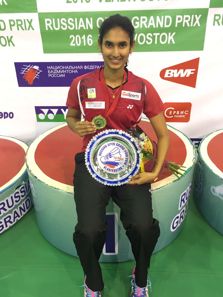 Ruthvika, Reddy- Chopra rule at Russian Grand Prix badminton