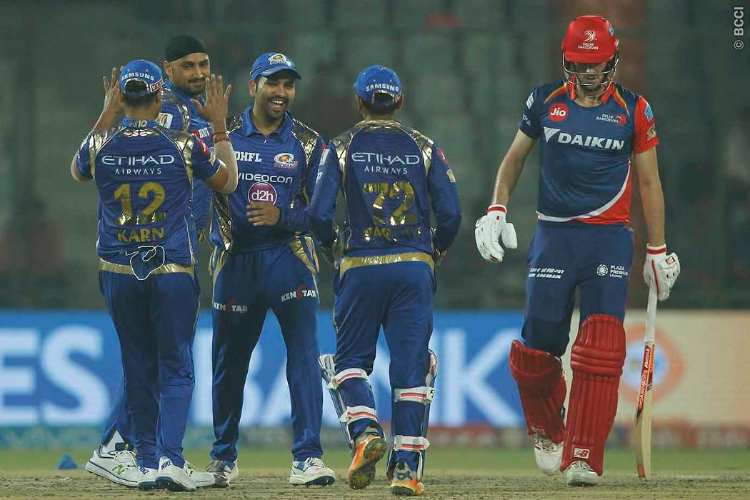 IPL 2017 | Mumbai crush Delhi’s playoff dreams at the Kotla