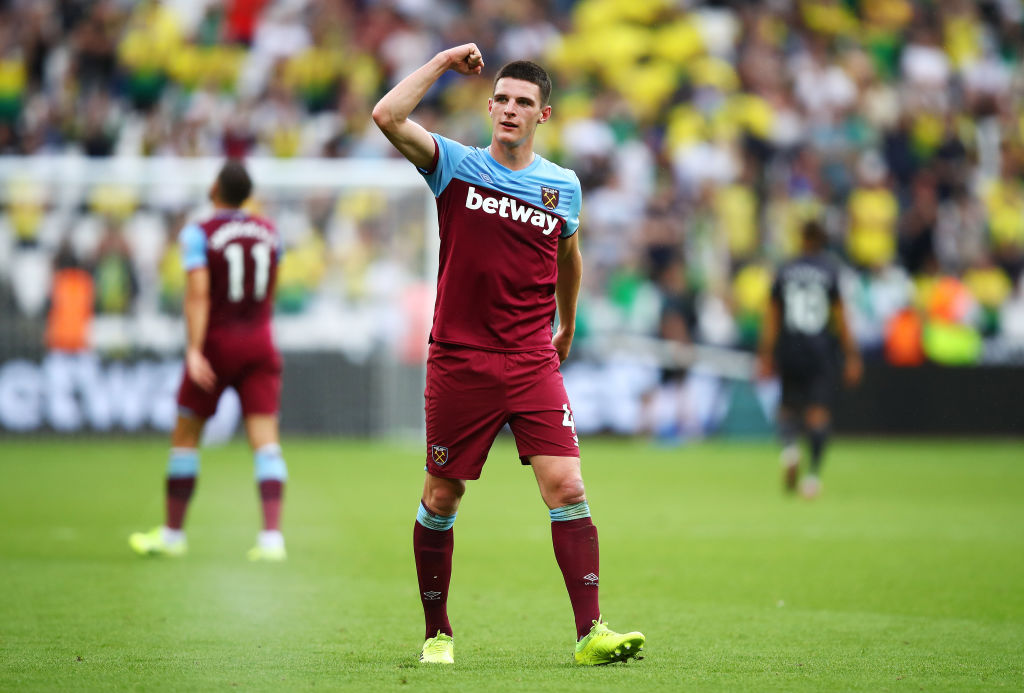 Declan Rice not ready for Manchester United move yet, says Gary Neville