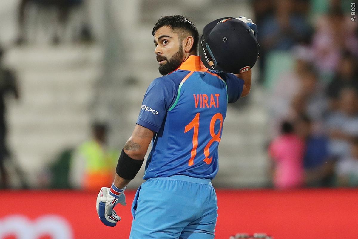 Twitter reacts to ‘troller’ Virat Kohli enjoying his six against Kesrick Williams after winning their 3.0 battle