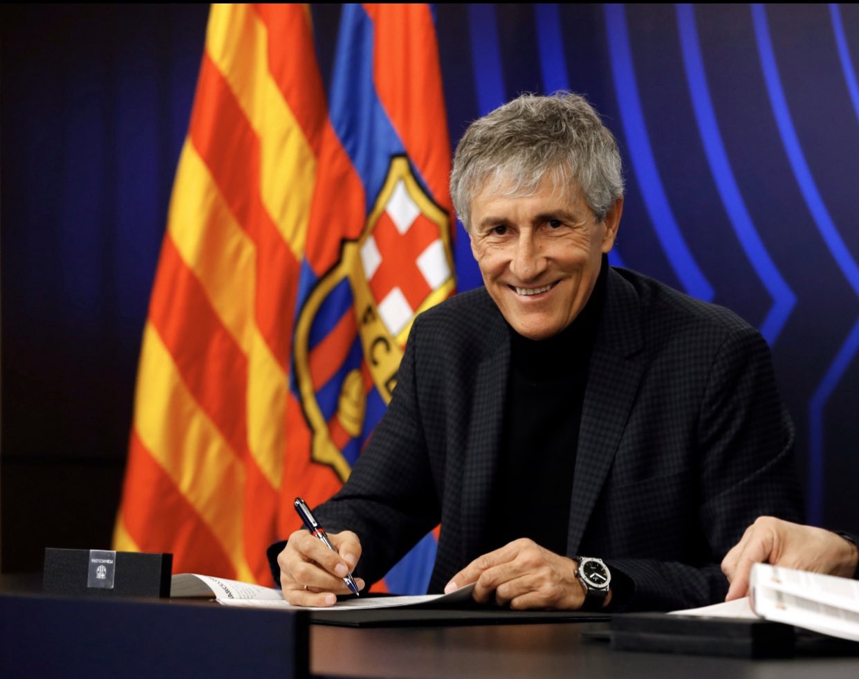 Barcelona have given me time to experiment, proclaims Quique Setien