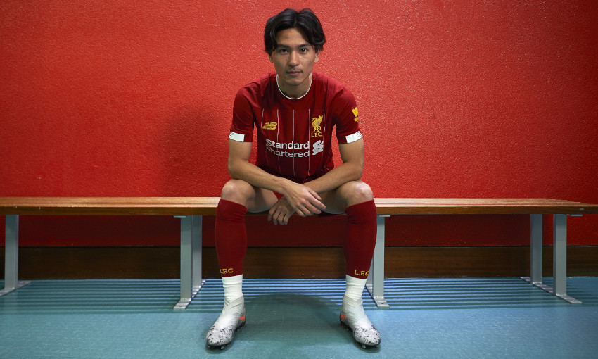 Liverpool sign Takumi Minamino in £7.25 million move from RB Salzburg