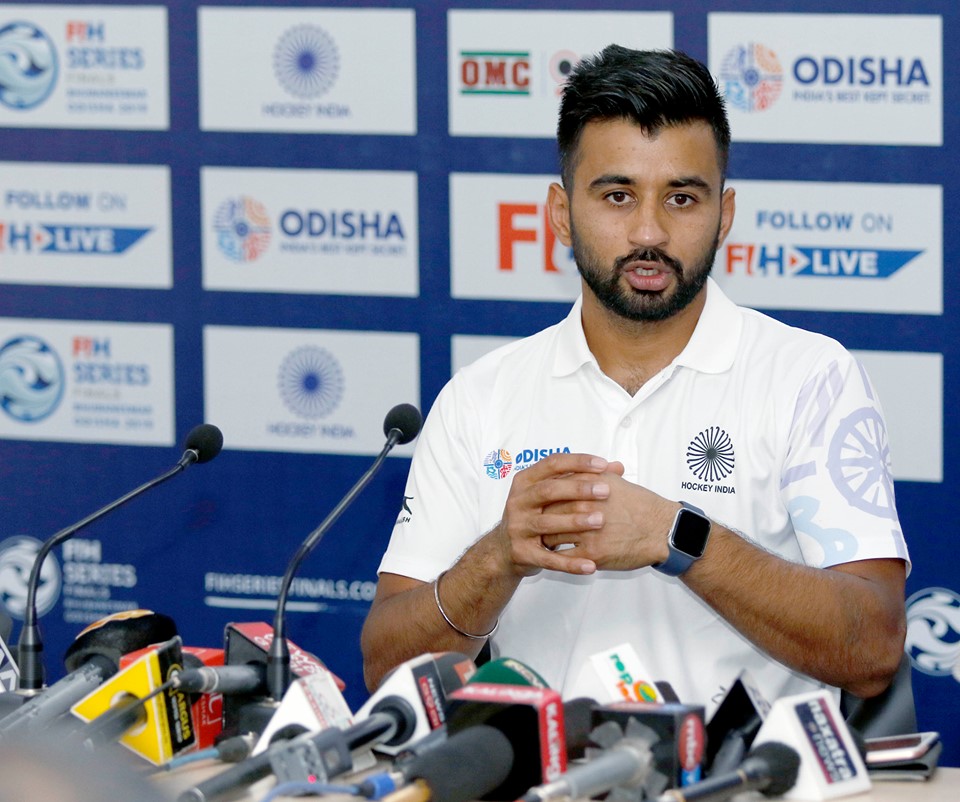 Playing against Belgium will be great test for our team, says Manpreet Singh