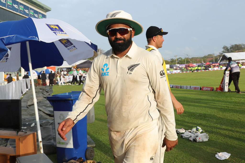 WTC Final | Ajaz Patel leapfrogs Mitchell Santner in the 15-man squad against India