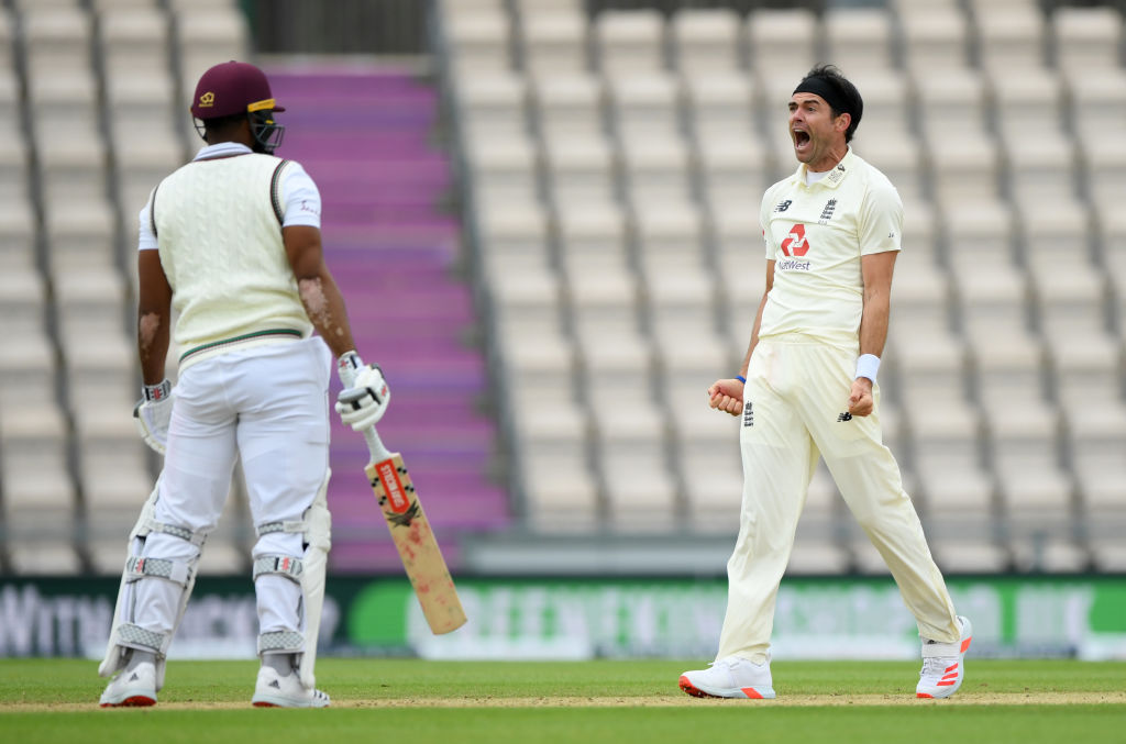 Twitter reacts to James Anderson letting out massive roar as Campbell exhausts DRS luck