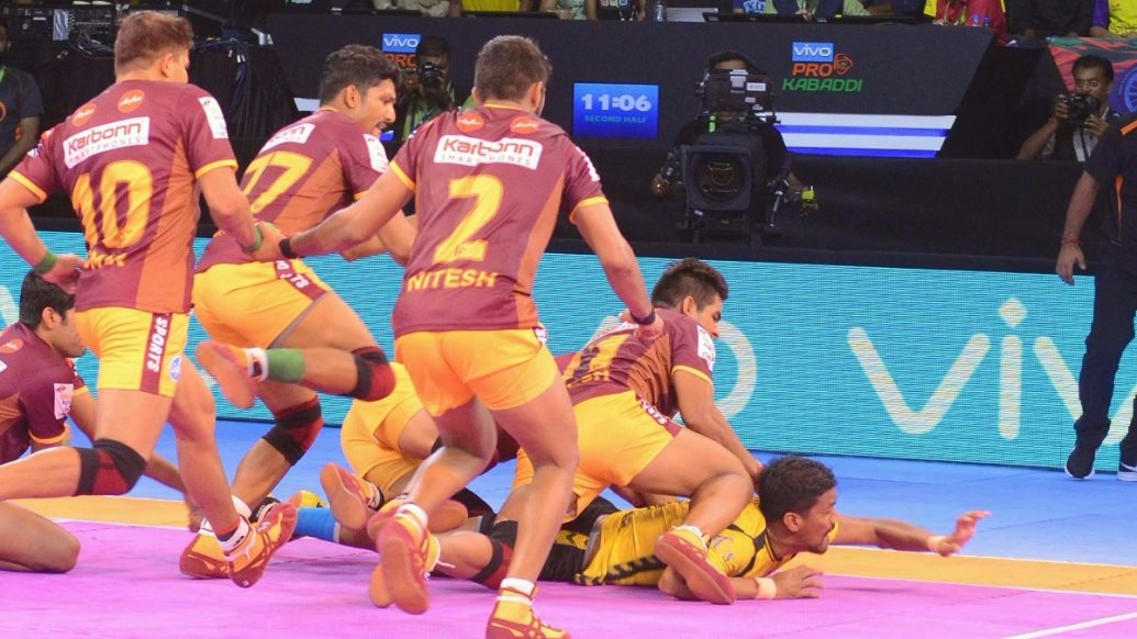 PKL 2017 | UP Yoddha comprehensively thrash Telugu Titans