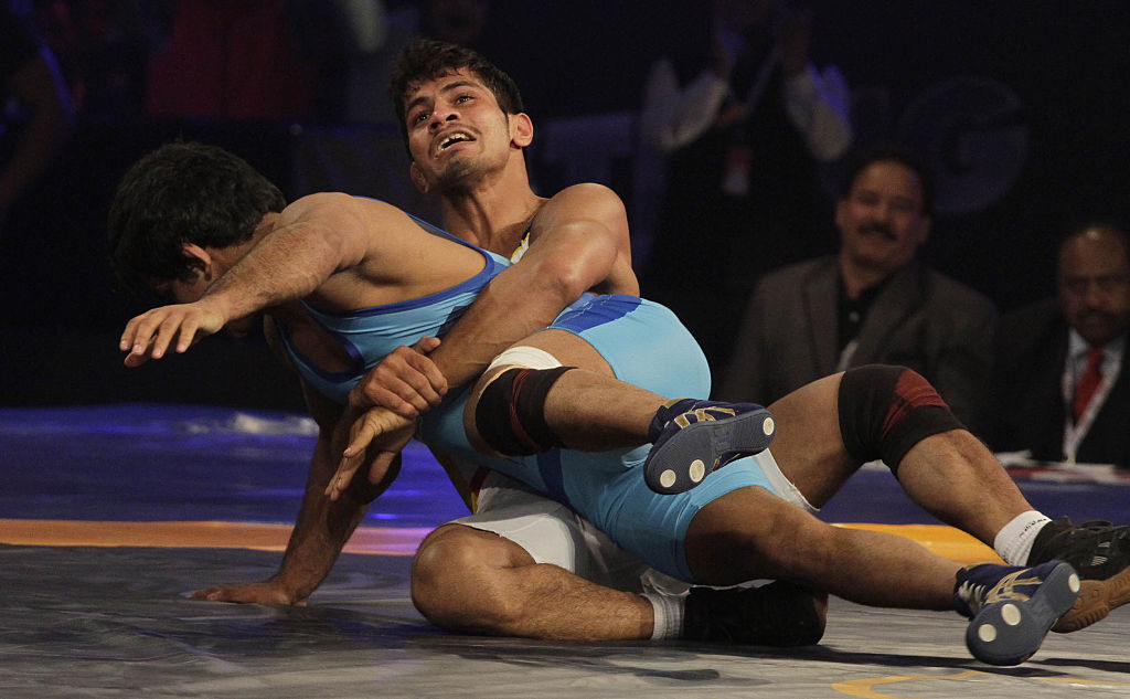 CWG 2018 | Rahul Aware wins gold in Men’s 57kg freestyle wrestling