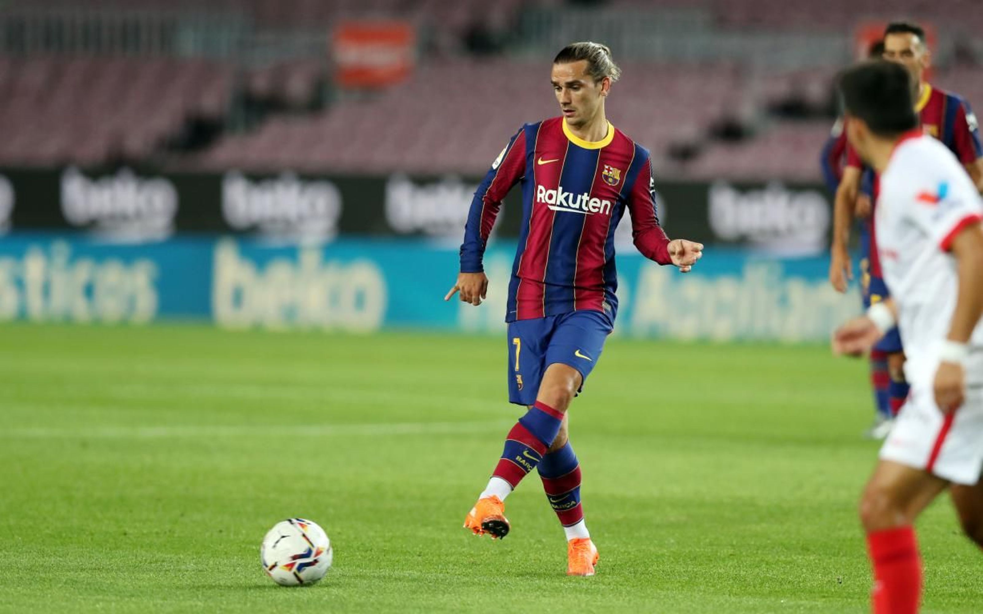 Proud and happy to have reached this figure for Barcelona, proclaims Antoine Griezmann