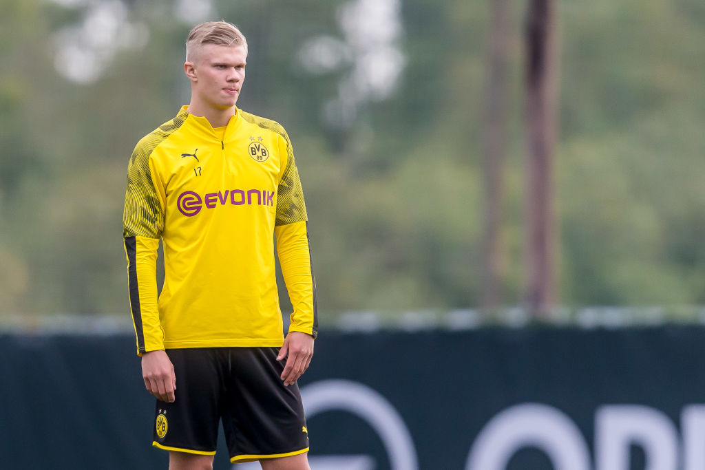 Erling Haaland is only 19, give him time to develop, urges Reinhard Rauball