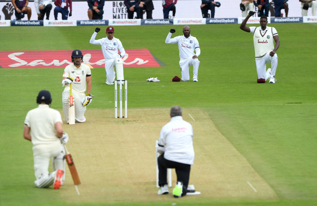 Both teams taking the knee really sent a strong message, feels Jason Holder