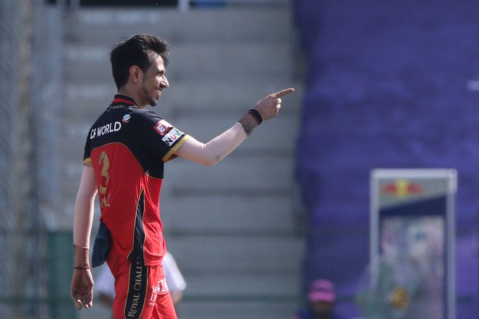 Chahal took three wickets 