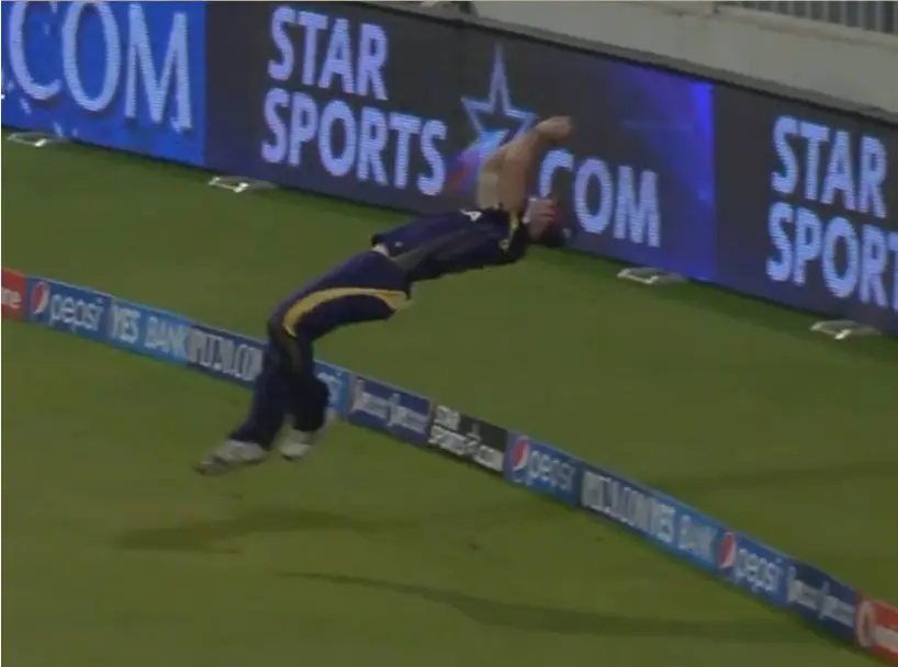 Chris Lynn’s Catch in IPL 2014.