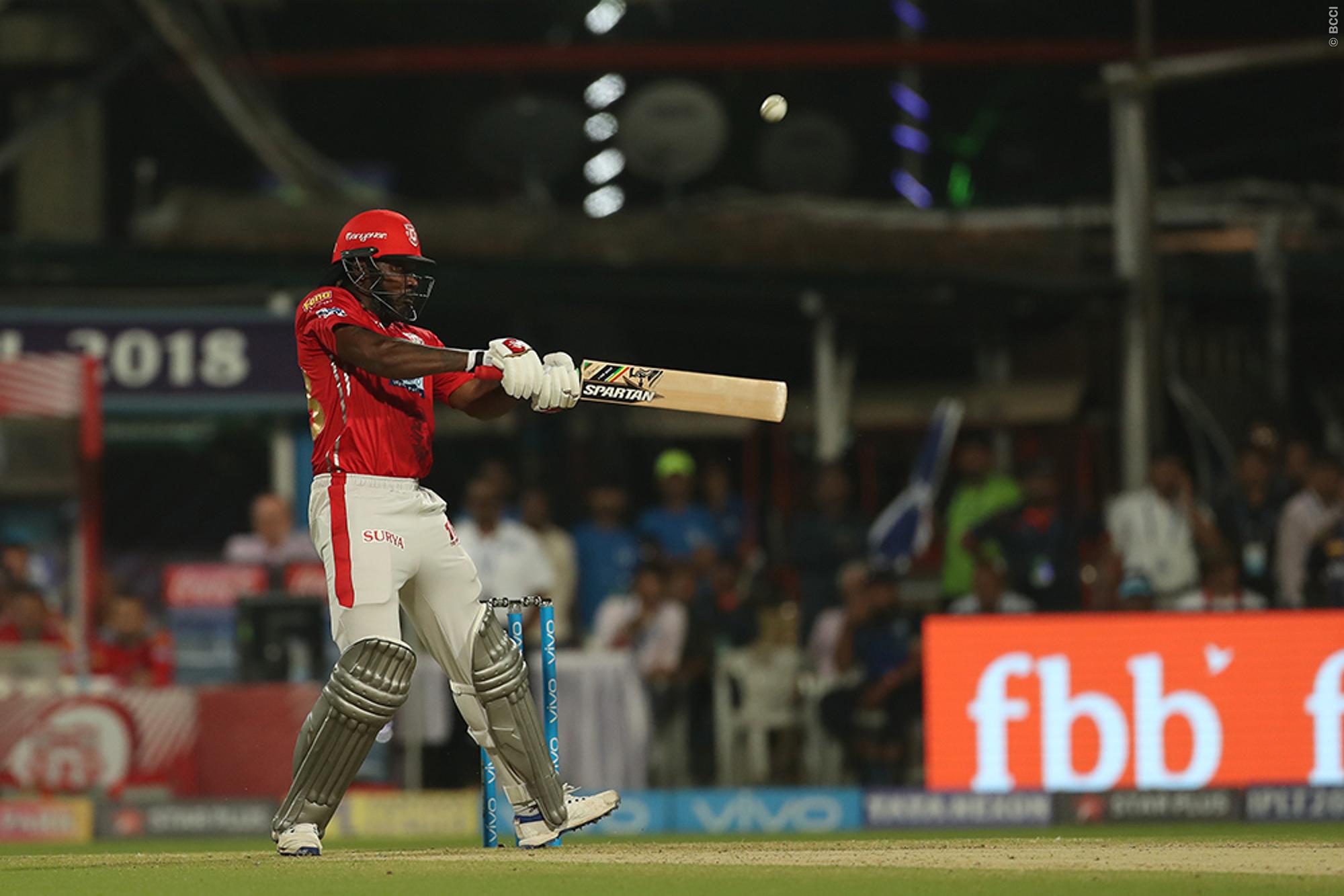 Video | ‘Universe Boss’ Chris Gayle smashes the ball well into space against Mumbai Indians