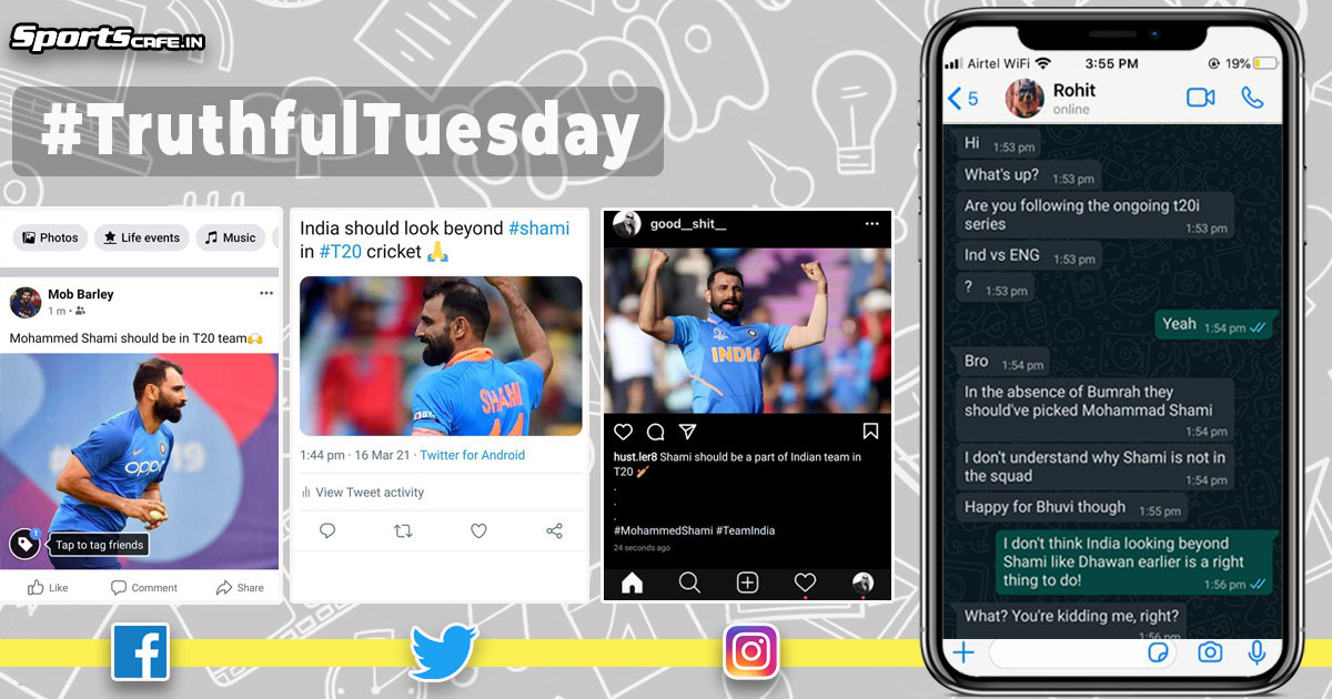 Truthful Tuesday | Like Dhawan, it is time for India to start looking beyond Mohammed Shami in T20 cricket