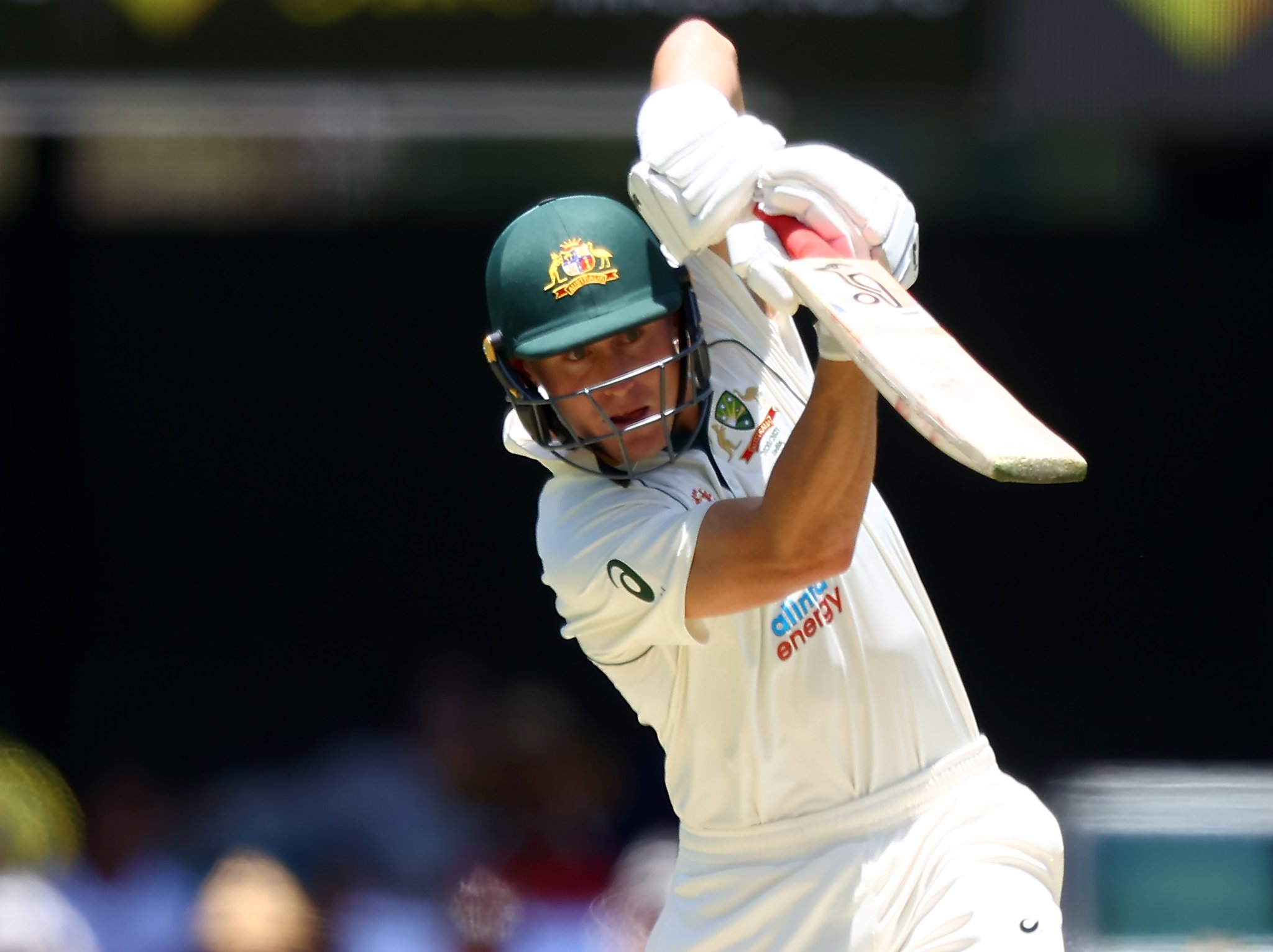 Labuschagne brought up his 5th Test ton on Friday