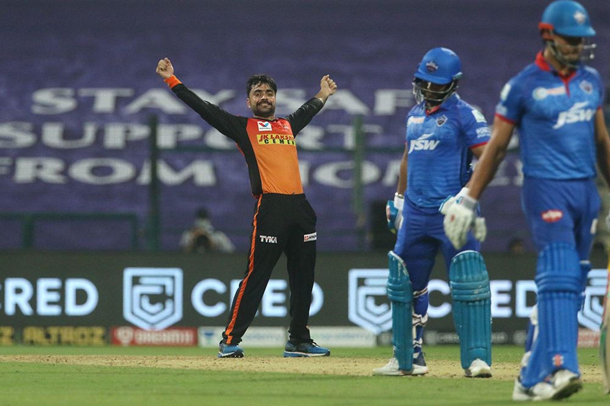 Rashid starred with the ball for SRH